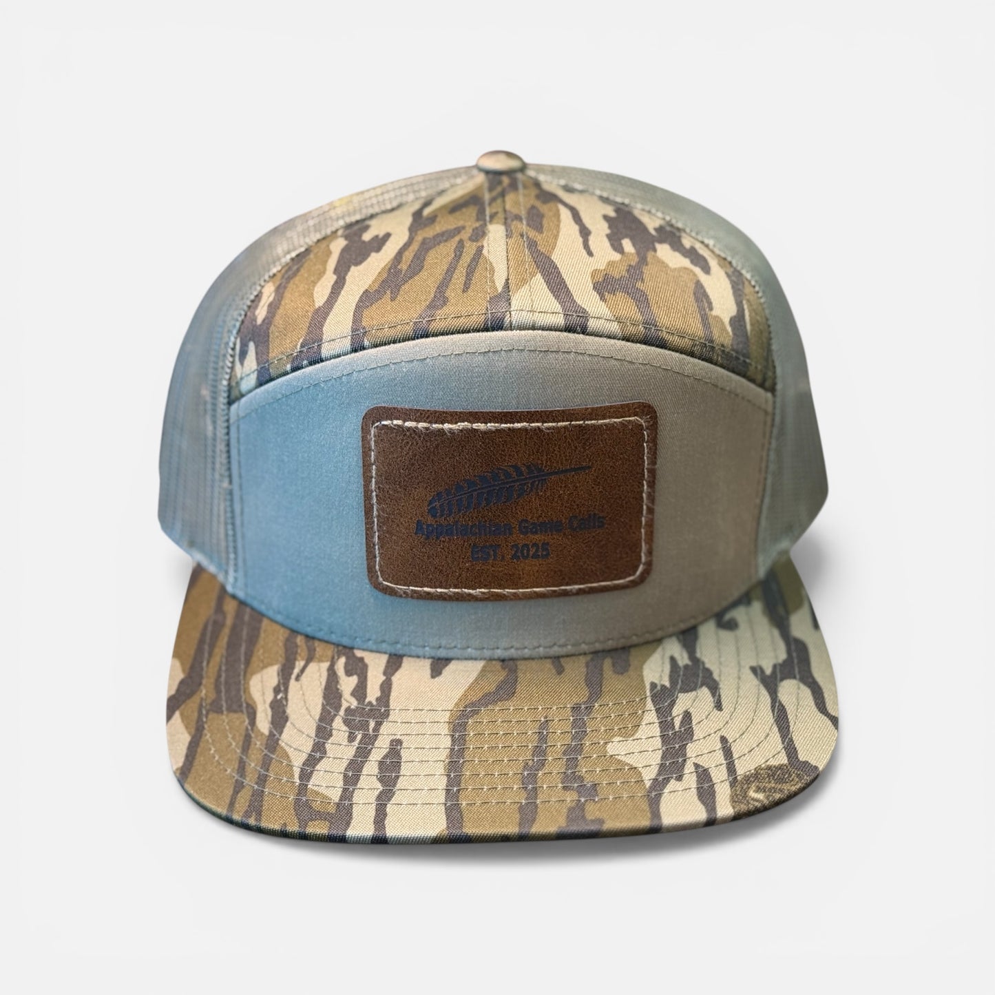 7 Panel Bottom Land Feather Hat