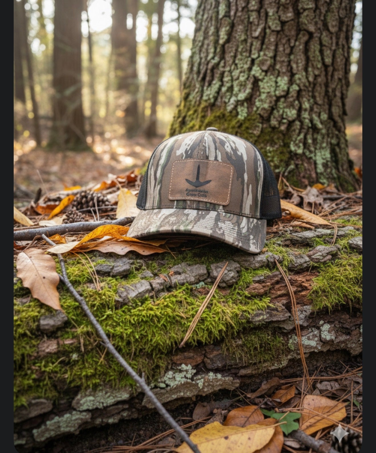 Turkey Track Logo Patch in Realtree Original